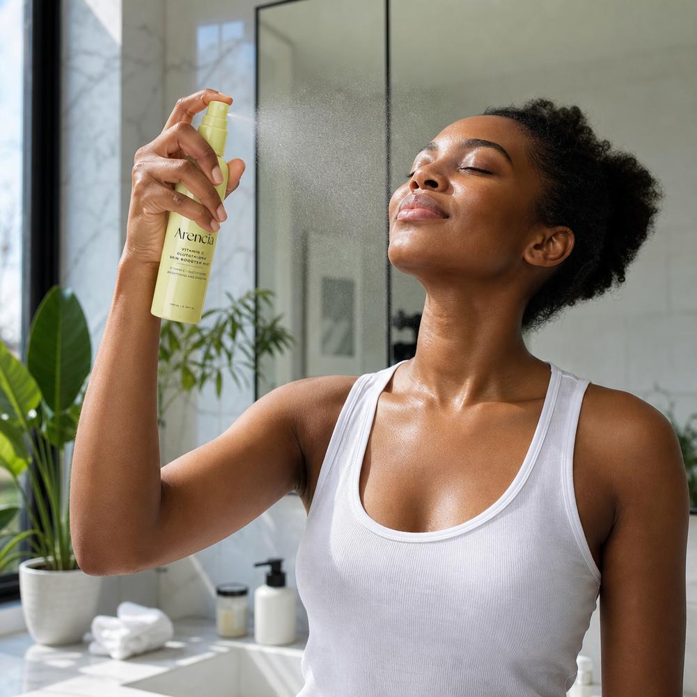 Arencia Vitamin‑C Glutathione  - đánh giá và giá Misting Bottle Fine