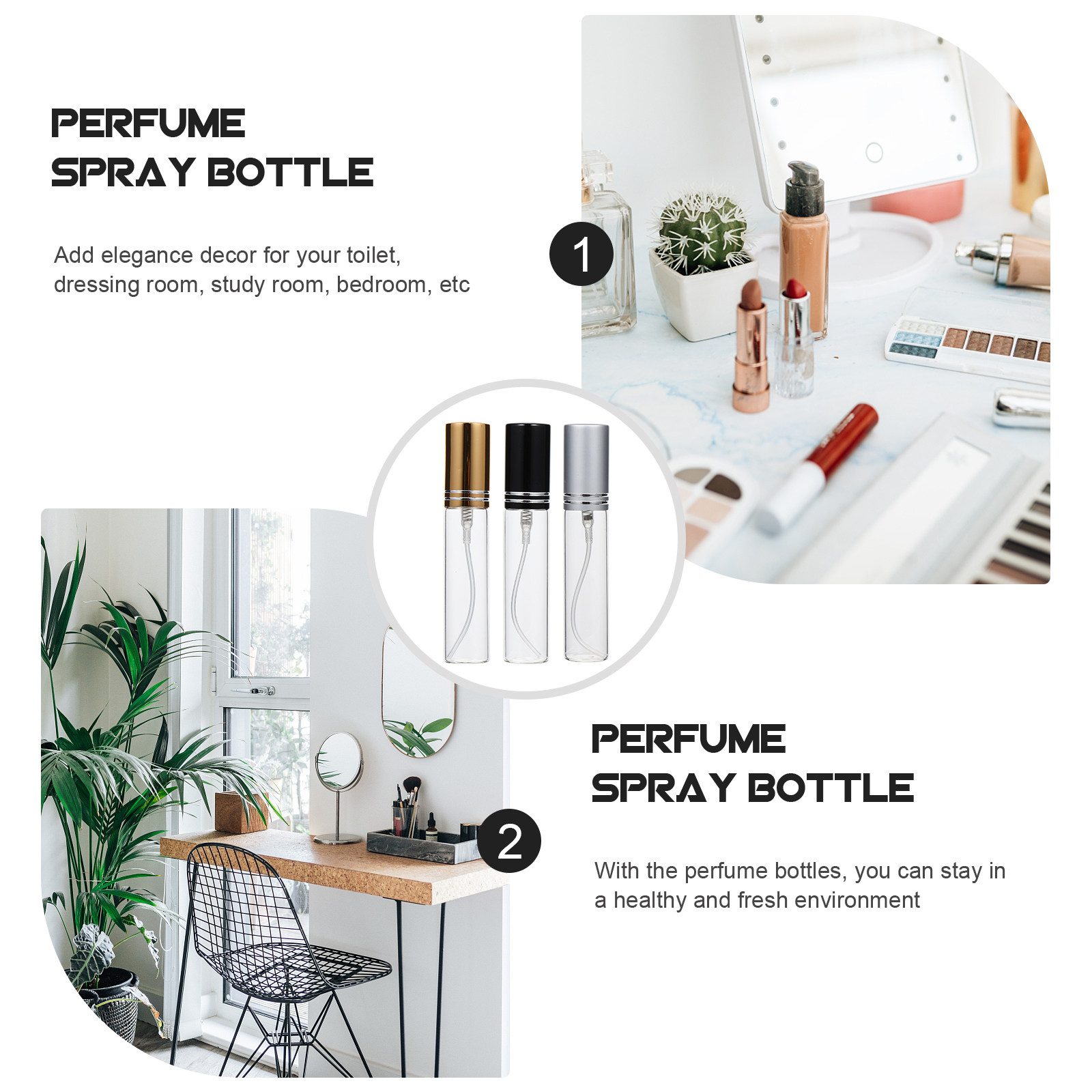 6Pcs Premium Portable Perfume  - đánh giá và giá Misting Bottle Fine