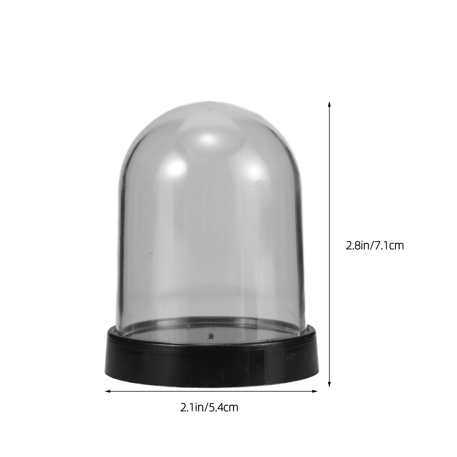 5 sets Dome Display Decorative - đánh giá và giá Plastic Dome Clear