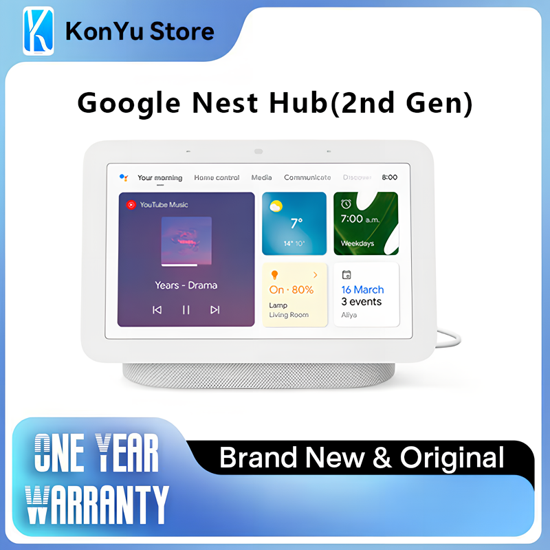 Original Google NEST HUB (2ND  - đánh giá và giá Google Speaker Nest Hub