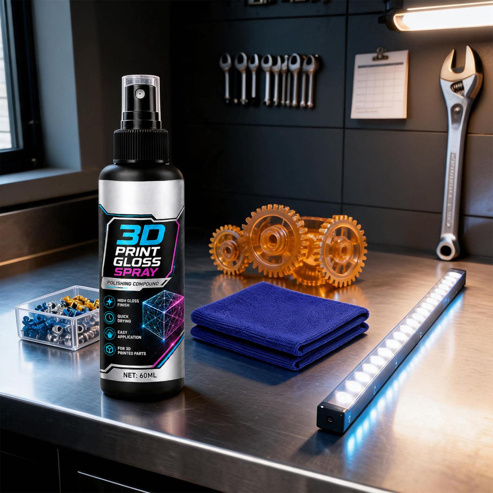 100ml 3D Print Gloss Spray Fas - đánh giá và giá Misting Bottle Fine