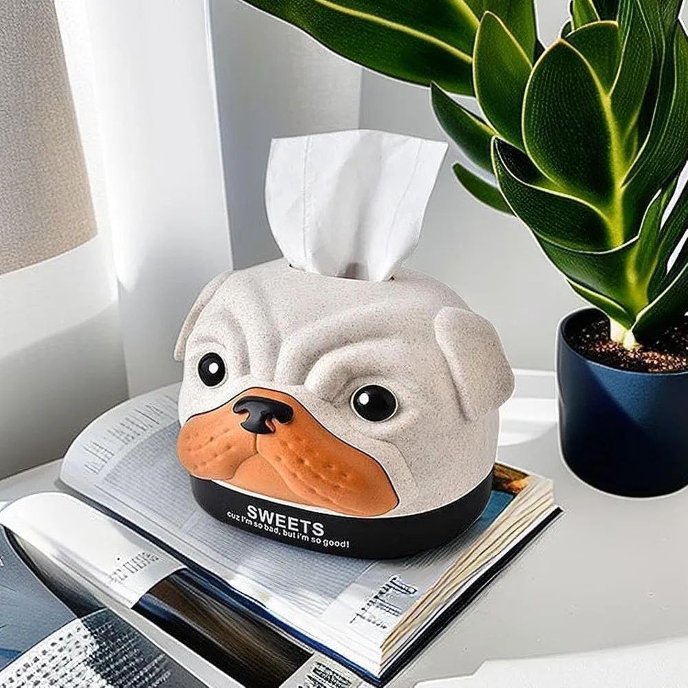 1pc Cute Dog Shape Tissue Box  - đánh giá và giá Agar Tissue Culture